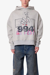 Fade Away Hoodie - Grey