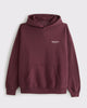 Graphic Hoodie - Burgundy