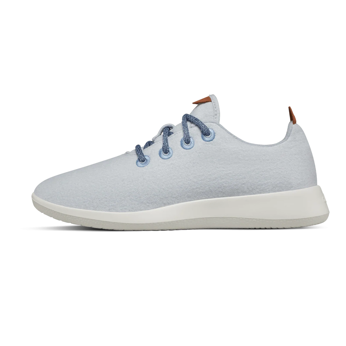 Men's Wool Runners - Frost Blue (White Sole)