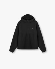 247 Hooded Quarter Zip - Black