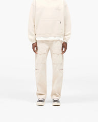 Front Pocket Cargo Pant - Champagne