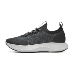 Women's Wool Strider - Dark Grey (Light Grey Sole)