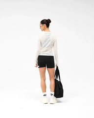 247 Performance Burnout Long Sleeve - Off White