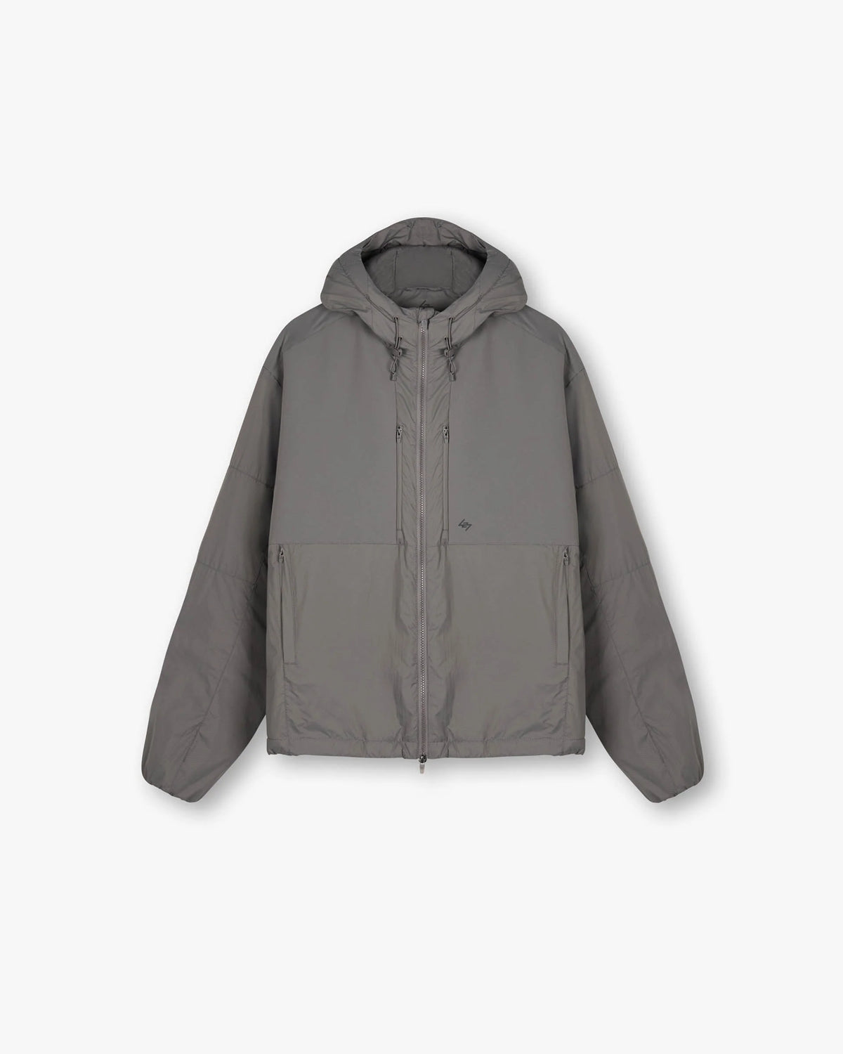 247 Panelled Insulated Jacket - Steel