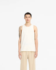 Waffle Vest - Antique White