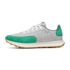 Men's Varsity Jersey - Light Grey/Verdant Green (Blizzard Sole)