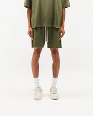 Initial Mesh Shorts - Army Green