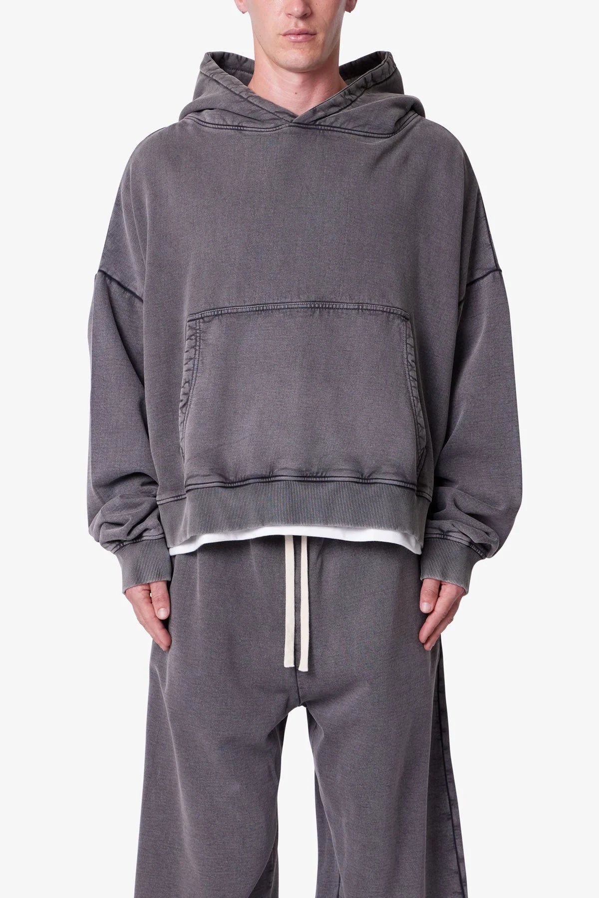 Gradient Pullover Hoodie - Vintage Black
