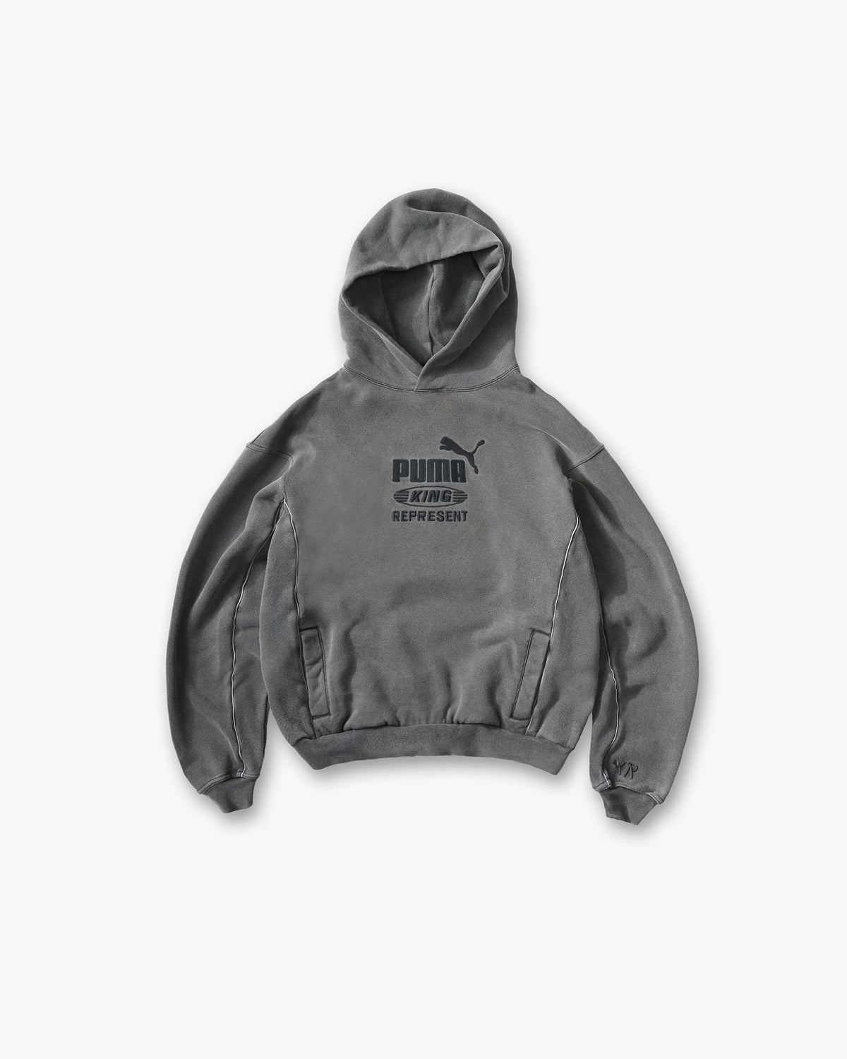 Represent X Puma Graphic Hoodie - Dark Grey