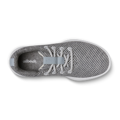 Women's Canvas Runner NZ - Deep Navy Stripes (Blizzard Sole)