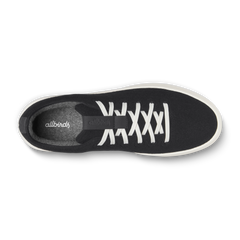 Women's Wool Cruiser - Natural Black (Natural White Sole)