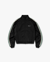 Taped Track Jacket - Jet Black