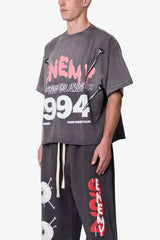 Enemy Tee - Washed Black