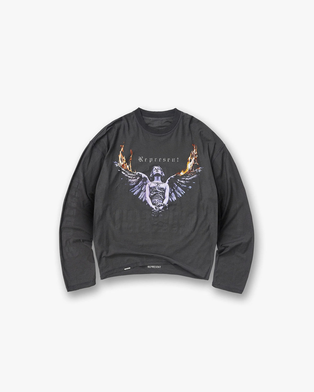 Reversible Living Legacy Tour Long Sleeve T-Shirt - Sun Fade Grey