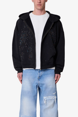 Crystal Hoodie - Washed Black