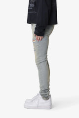Shredded Skinny Denim - Blue
