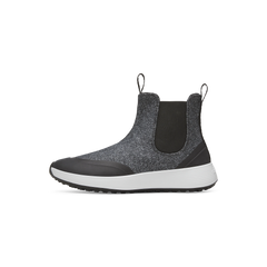 Women's Wool Runner Chelsea - Natural Grey (Light Grey Sole)