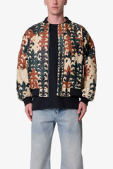 Fleur De Lis Bomber Jacket - Multi