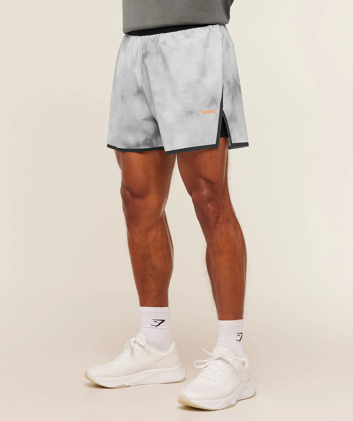 HYBRID 5" PERFORMANCE SHORTS - Smokey Grey