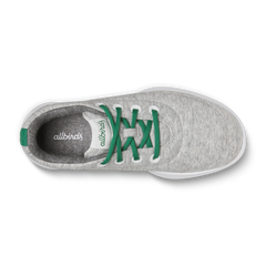 Men's Runner NZ Jersey - Light Grey/Verdant Green (Blizzard Sole)