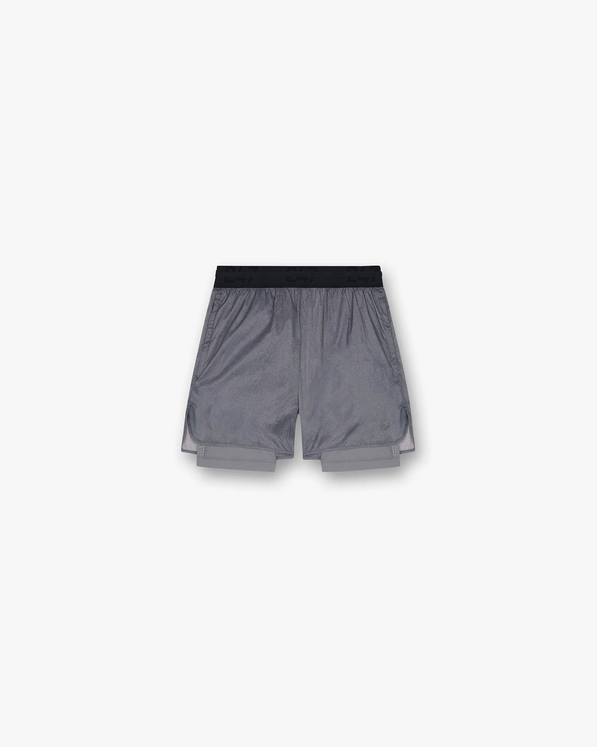 247 Contour 2-In-1 Run Shorts - Titanium