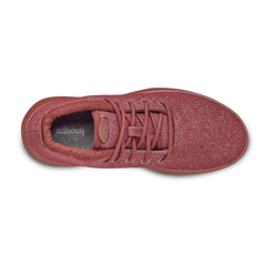 Men's Wool Runner-up Mizzles - Botanic Red (Botanic Red Sole)