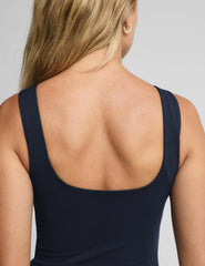 Smooth It Over Classic Tank - Nocturnal Navy