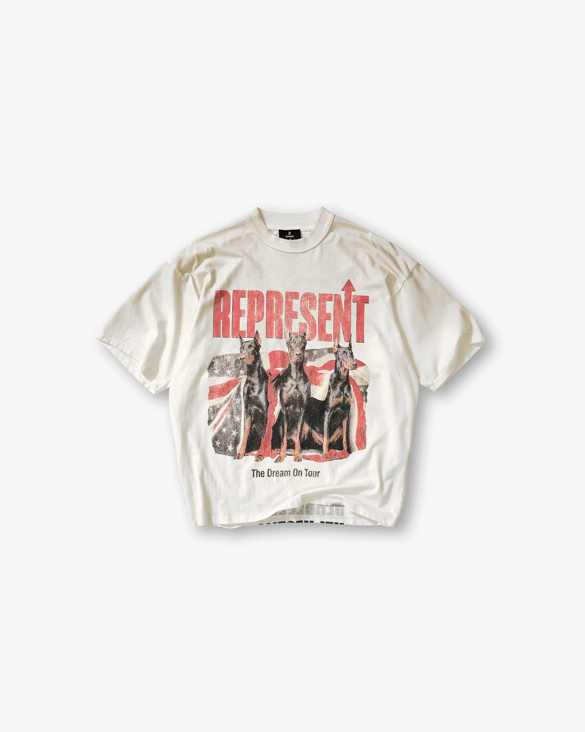 Dream On Tour T-Shirt - Washed Ecru