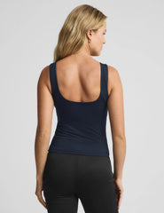 Smooth It Over Classic Tank - Nocturnal Navy