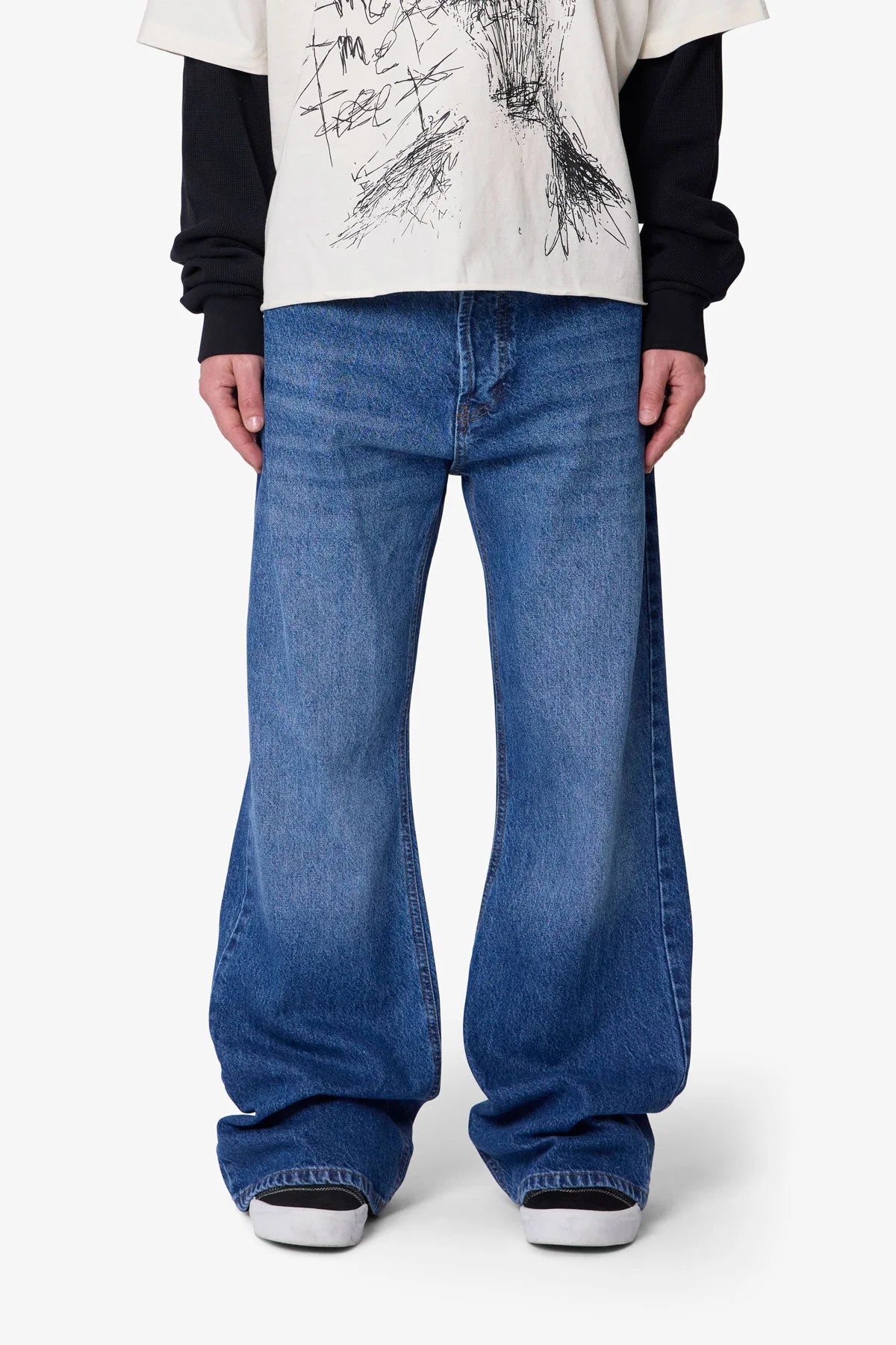 Kick Flare Denim - Blue