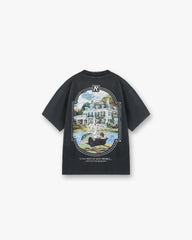 Revere Manor T-Shirt - Stained Black