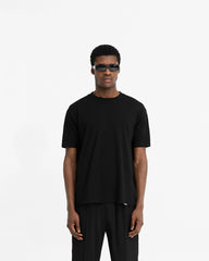 2 x Initial T-Shirt - Black & Ice Grey Marl
