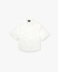 Initial Short Sleeve Shirt - Flat White