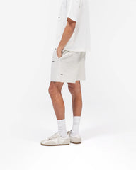 Micro Owners Club Mesh Shorts - Cream Marl