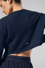 Women's Supernatural Sweater Cardigan - Navy