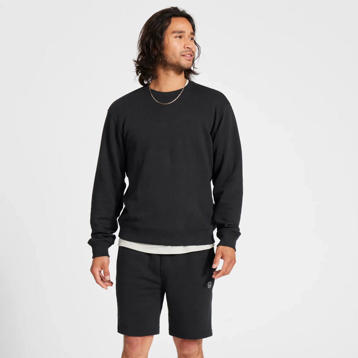 Men's R&R Sweat Short - Natural Black