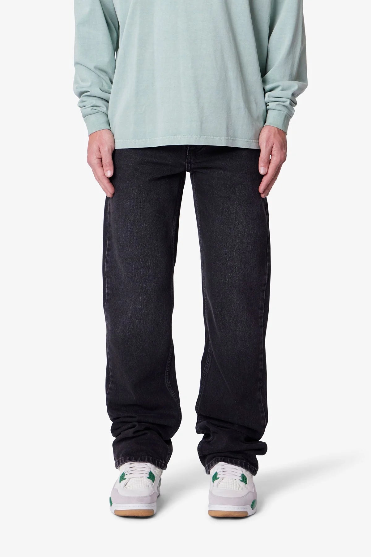 Bootcut Denim - Stone Wash Black