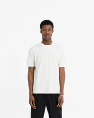 2 x Initial T-Shirt - Flat White & Ice Grey Marl
