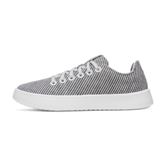 Men's Canvas Cruiser - Deep Navy Stripes (Blizzard Sole)
