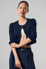 Women's Supernatural Sweater Cardigan - Navy