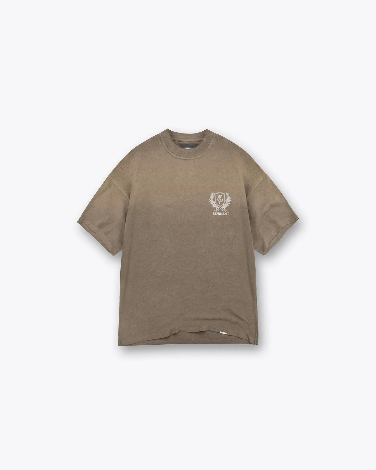Crest T-Shirt - Dark Taupe