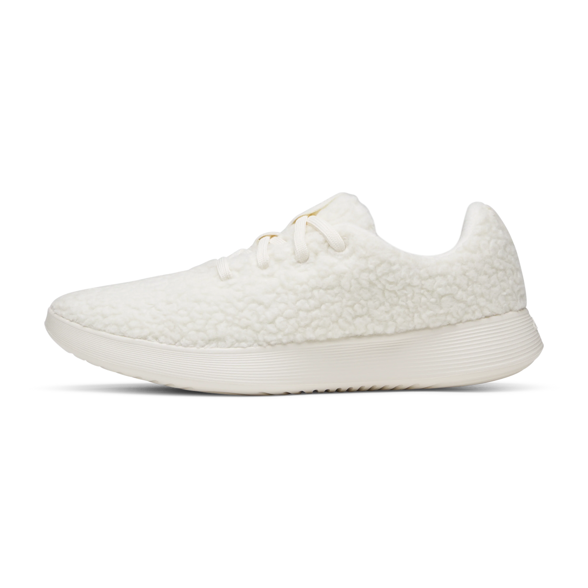 Men's Wool Runner NZ Fluff - Natural White (Natural White Sole)