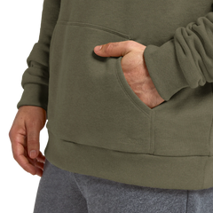 Unisex Merino Blend Hoodie - Burnt Olive