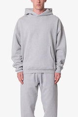 Heavy Basic Hoodie - Marled Grey