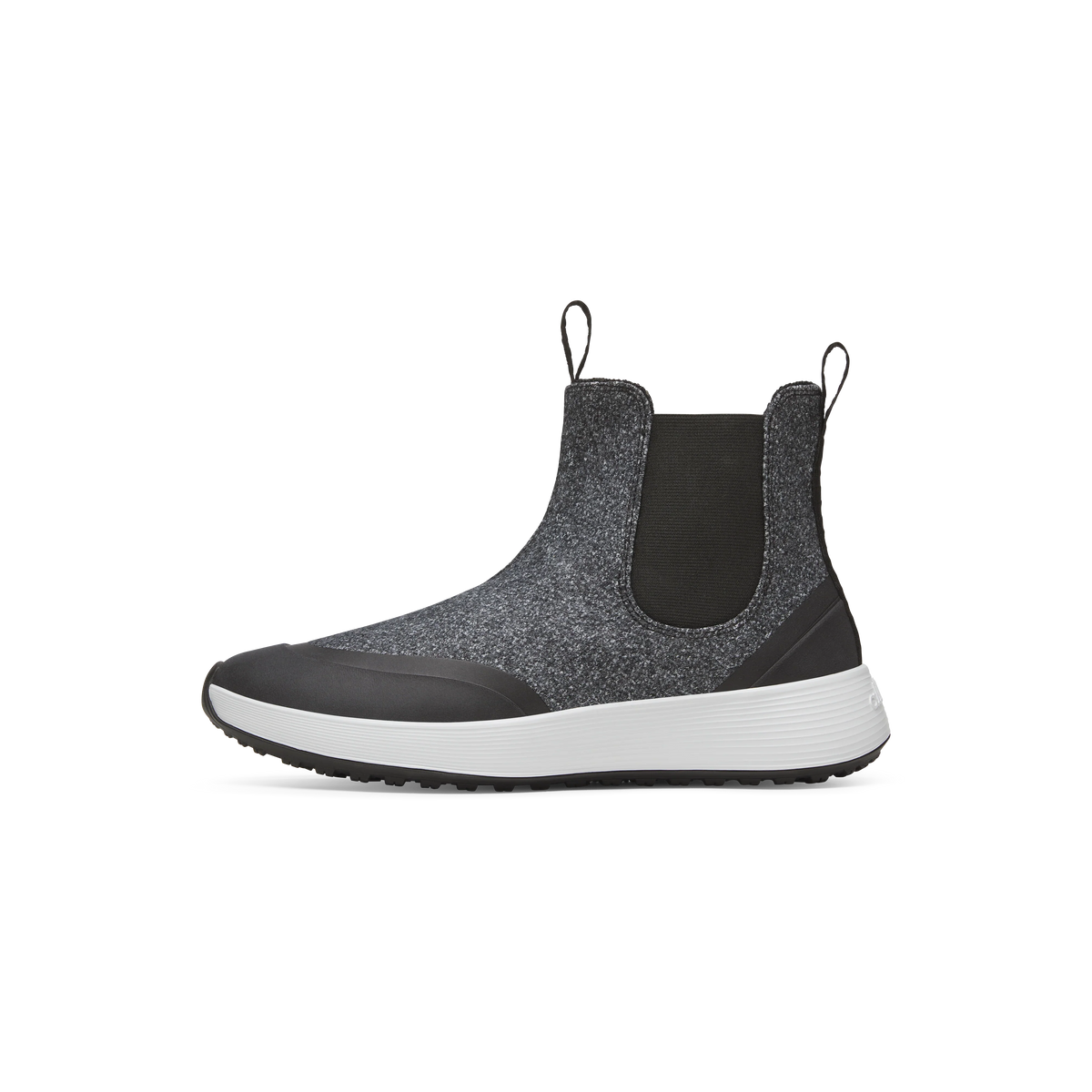 Men's Wool Runner Chelsea - Natural Grey (Light Grey Sole)