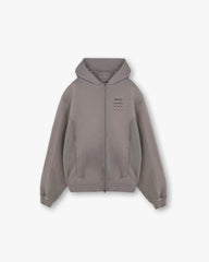 247 Uprising Zip Hoodie - Steel