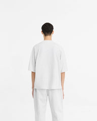 2 x Initial Boxy T-Shirt - Ice Grey Marl