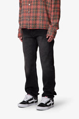 Straight Denim - Western Black