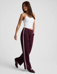 That Tracks Pant 31" - Cabernet