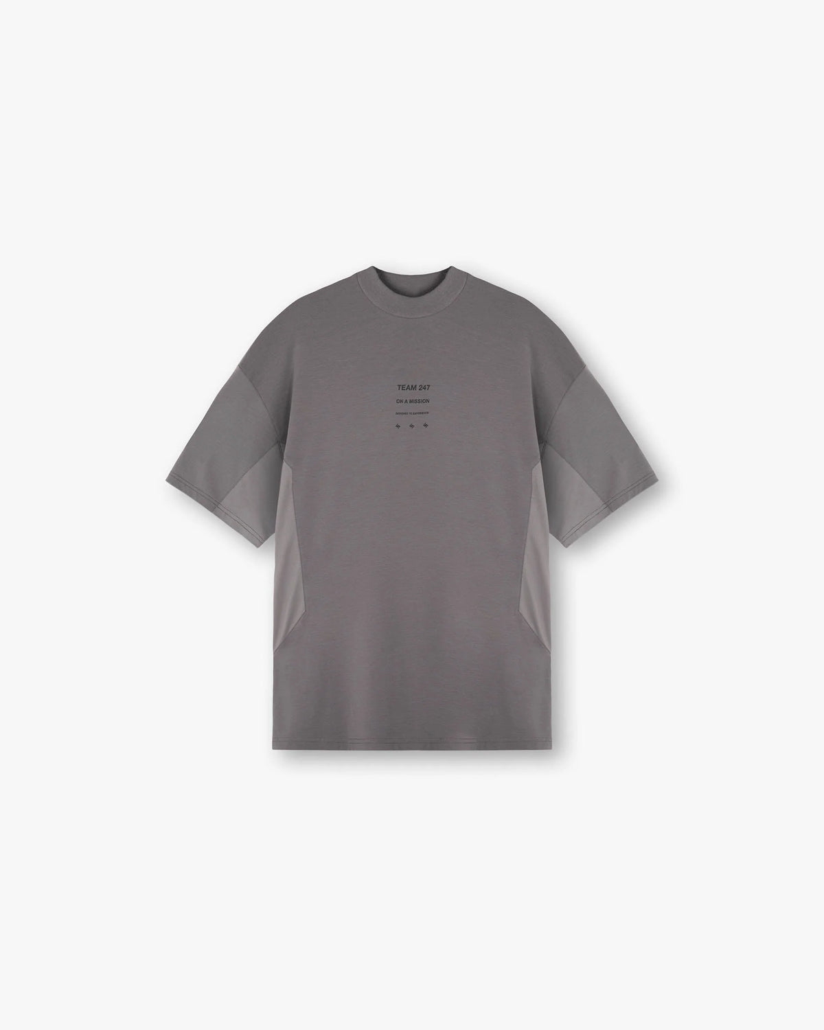 247 Uprising Oversized T-Shirt - Steel
